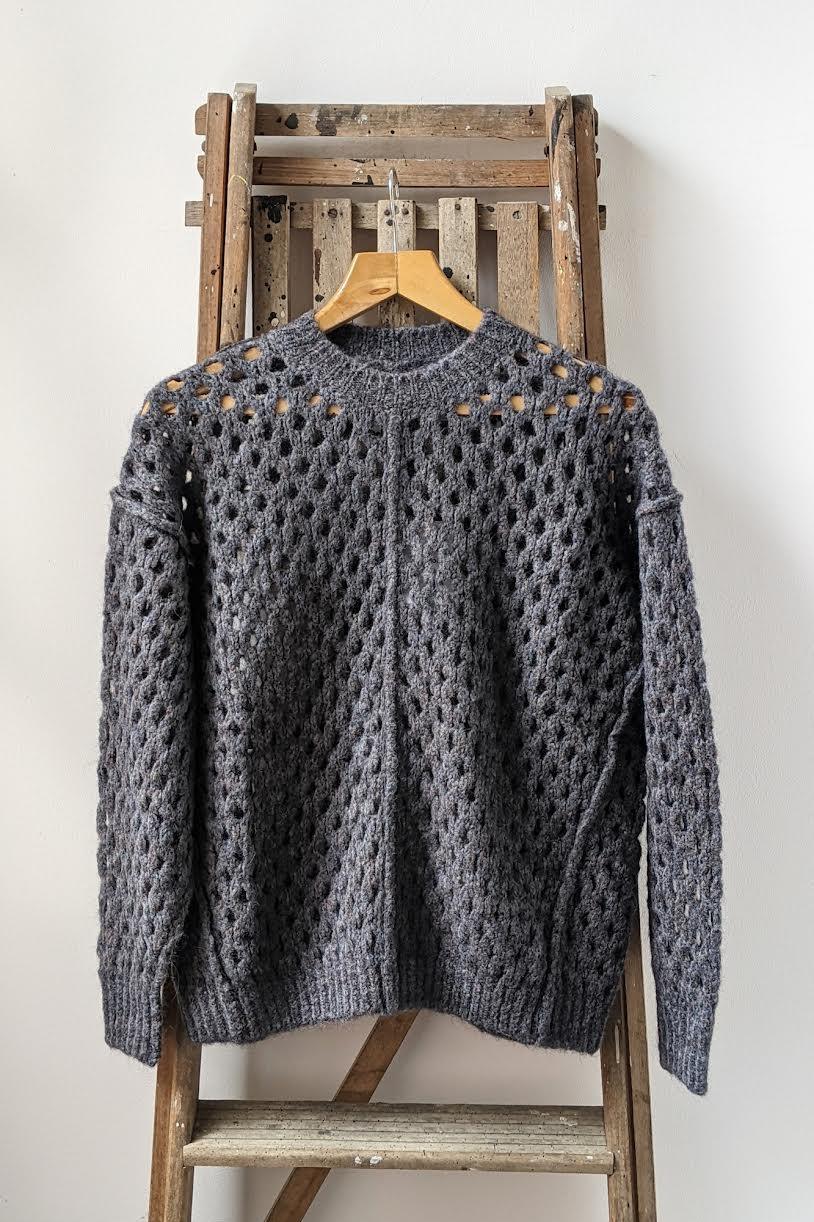 Isabel Marant Etoile - Tiana Anthracite Open Knit - 32 The Guild