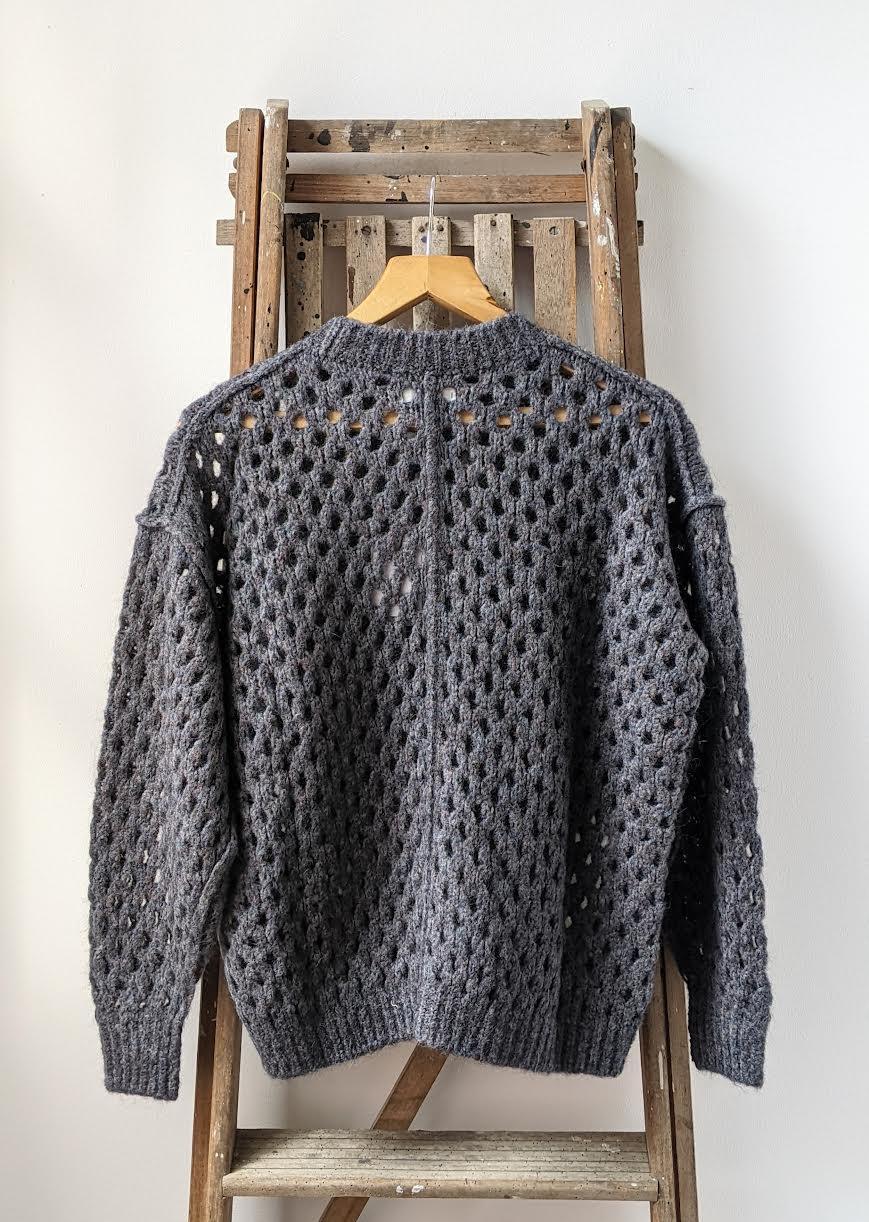 Isabel Marant Etoile - Tiana Anthracite Open Knit - 32 The Guild