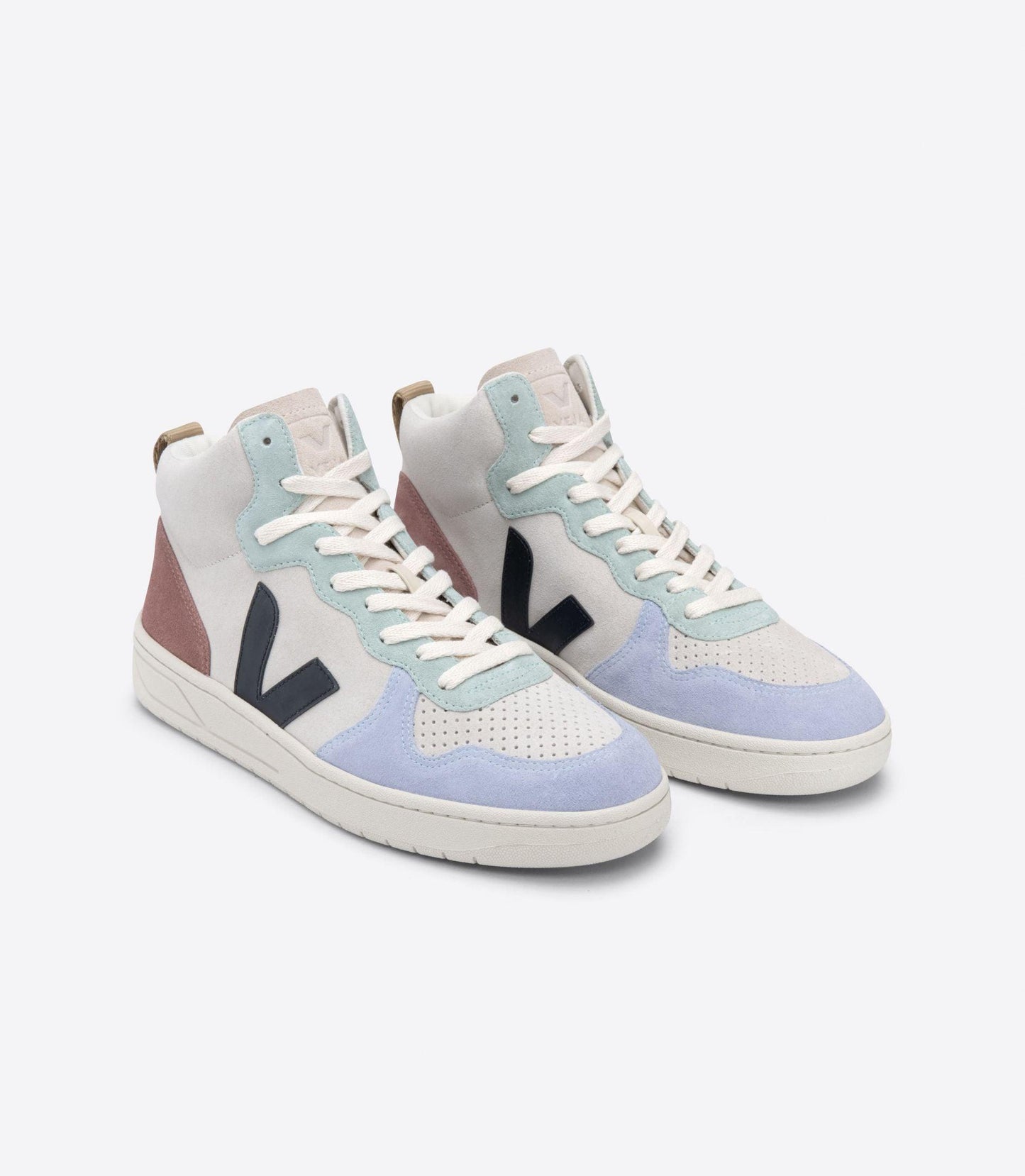 Veja - V15 Multi-Suede Hi-Top Sneaker - 32 The Guild