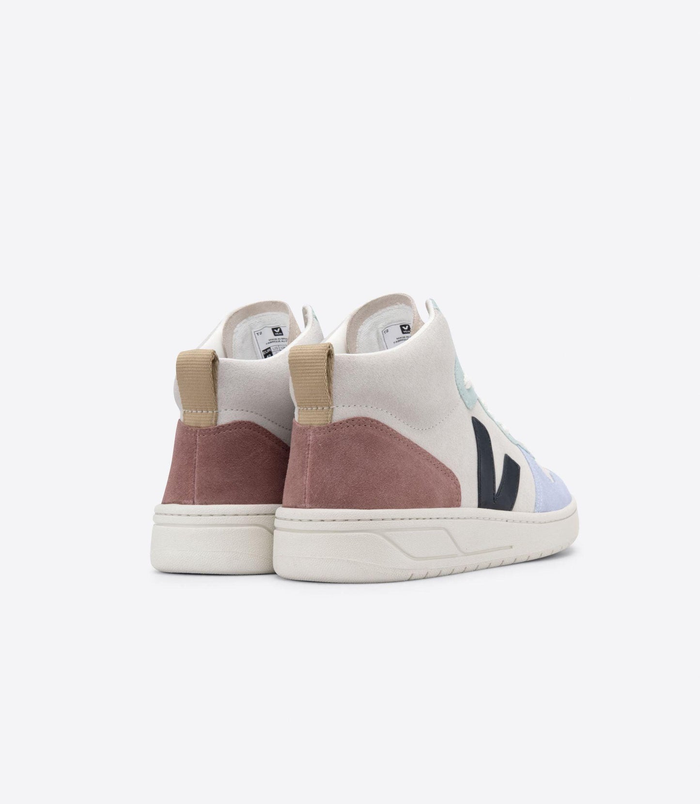 Veja - V15 Multi-Suede Hi-Top Sneaker - 32 The Guild