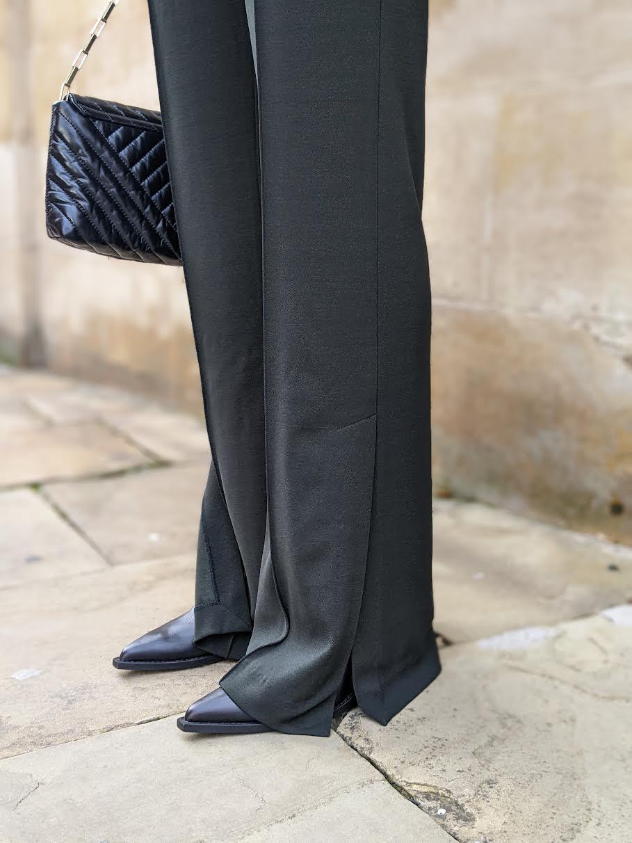 DAY BIRGER - Wagner Dark Green Stretch Trousers - 32 The Guild