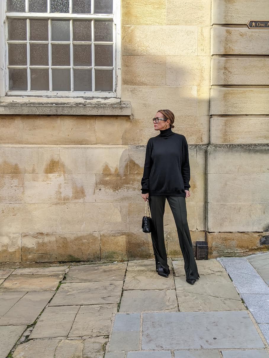 DAY BIRGER - Wagner Dark Green Stretch Trousers - 32 The Guild