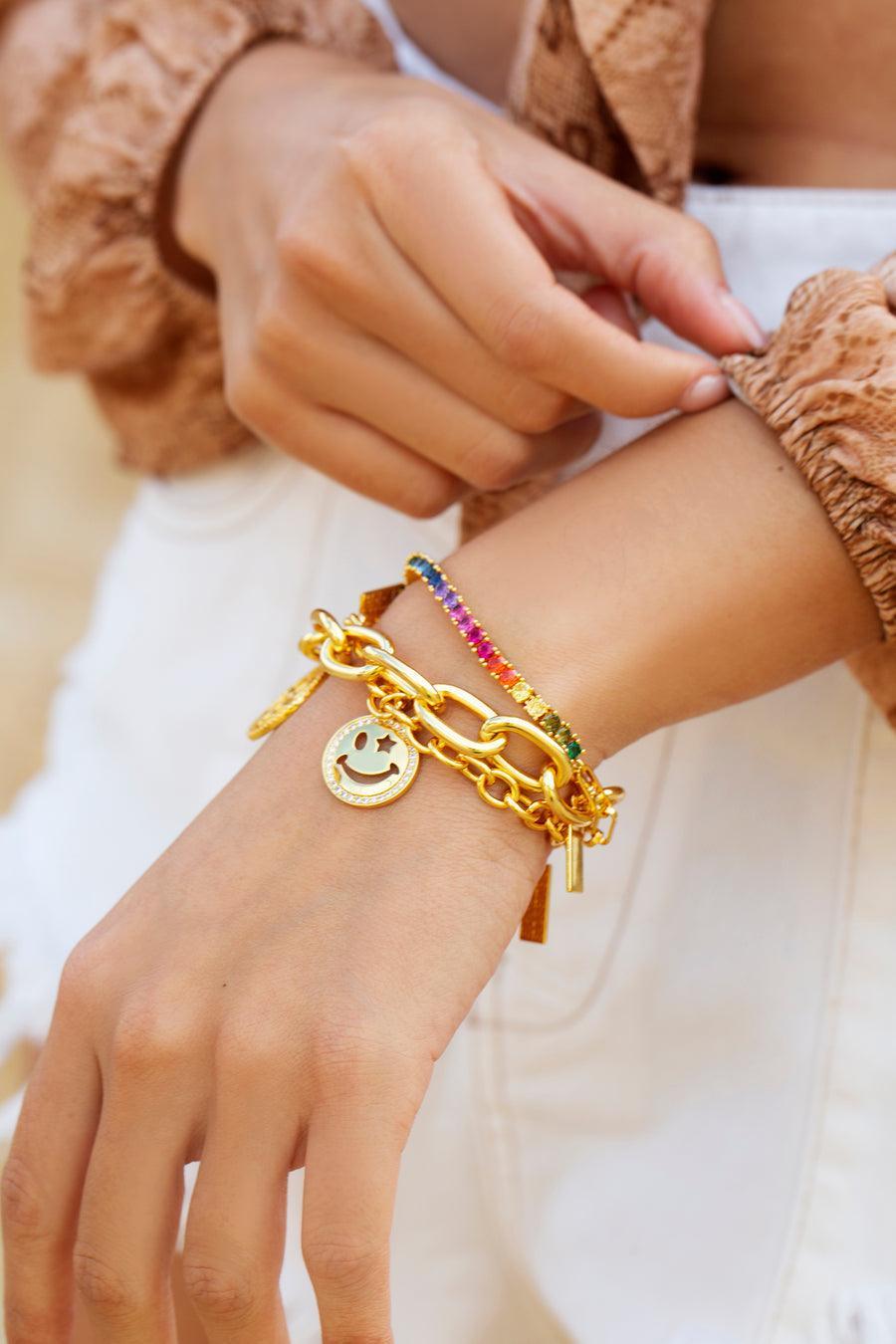 Celeste Starre - Wink If You Are Happy Bracelet - 32 The Guild