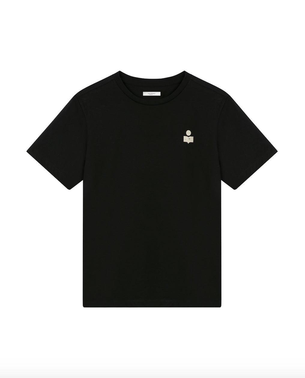 Isabel Marant Etoile - Zewel Black Logo T-Shirt - 32 The Guild
