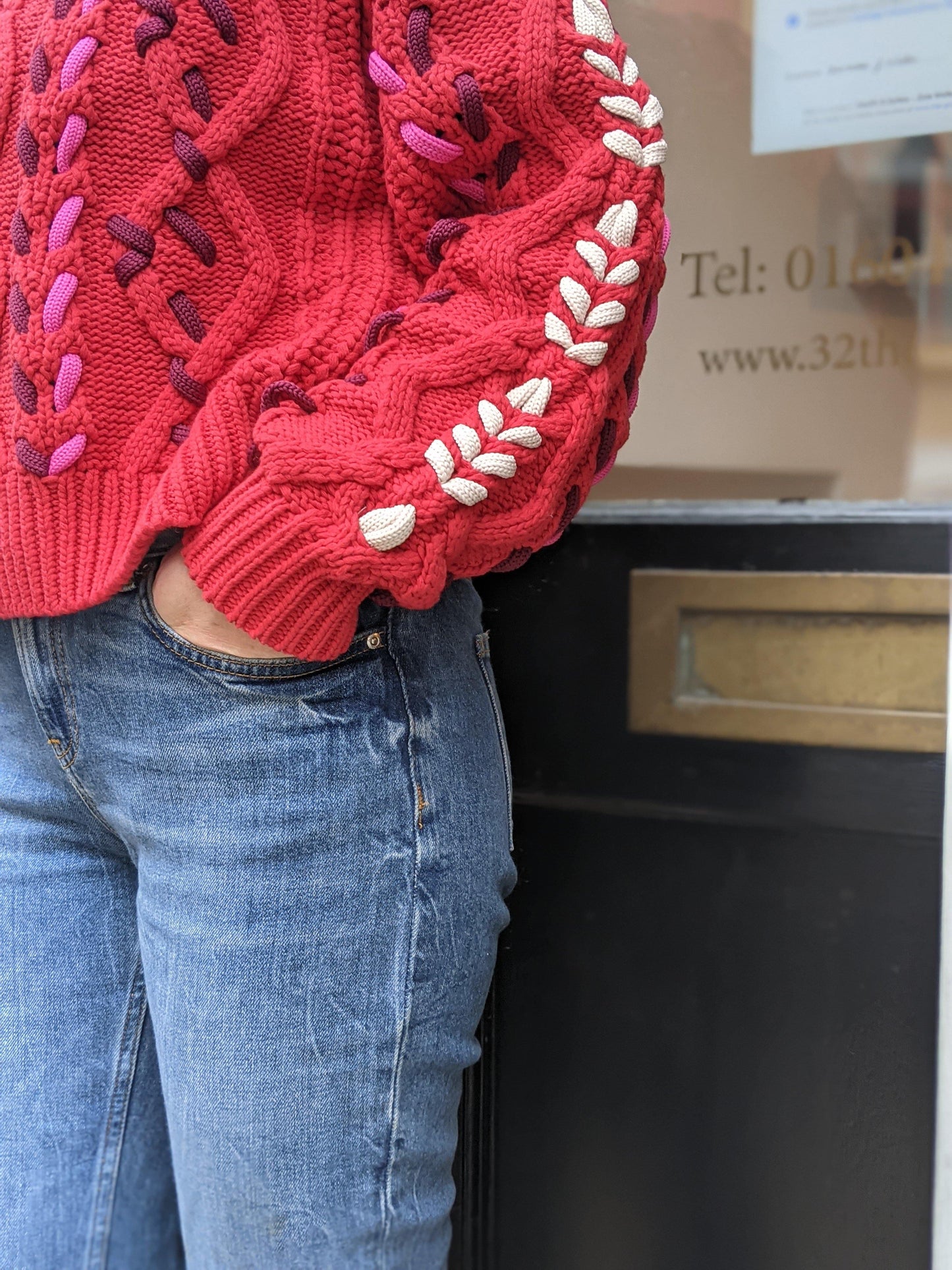 isabel marant etoile zola red knit