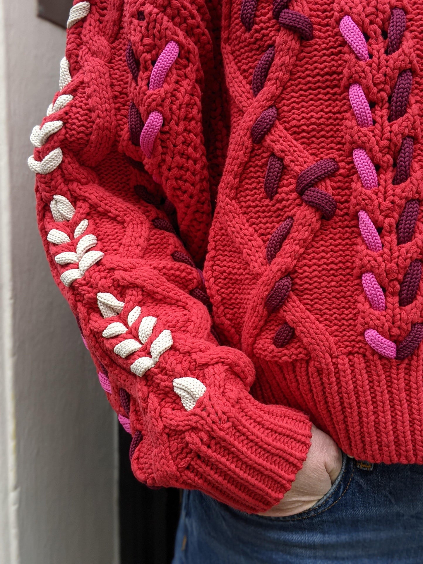 isabel marant etoile zola red knit
