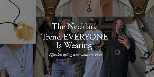 The Pendant Cord Necklace - The Jewellery Trend Defining Spring/Summer