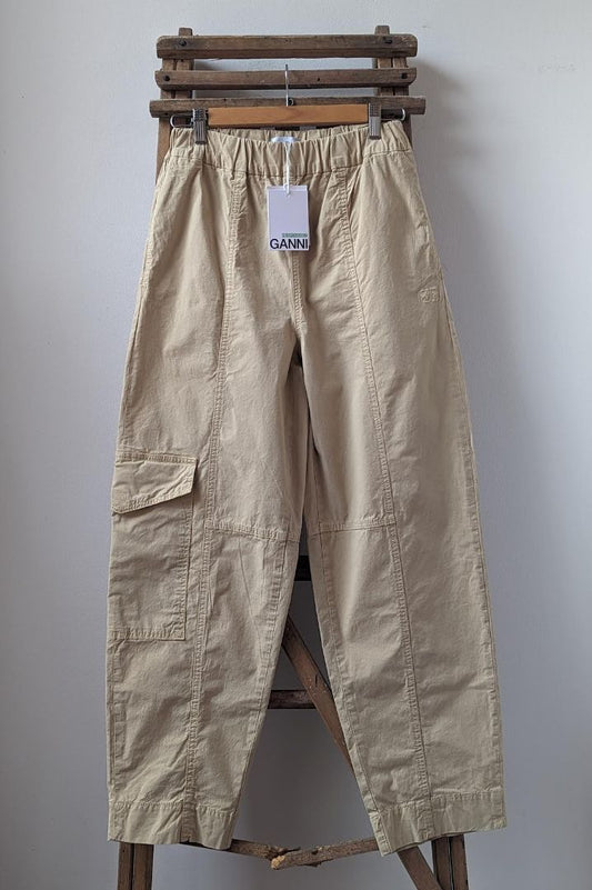 REGUILD - PRELOVED - Ganni Cargo Trousers size 34 - Image 1