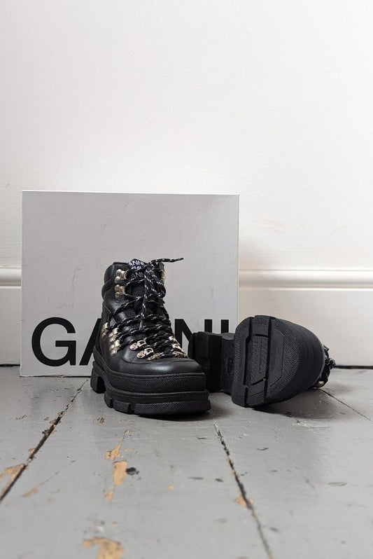 REGUILD - PRELOVED - Ganni Hiker Boots size 38 - Image 1