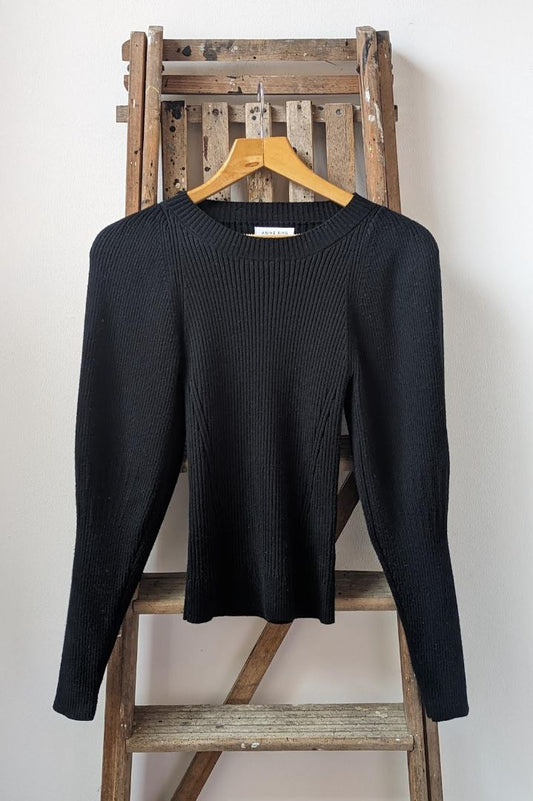 REGUILD - PRELOVED - Anine Bing Wool Ribbed Jersey size S - Image 1