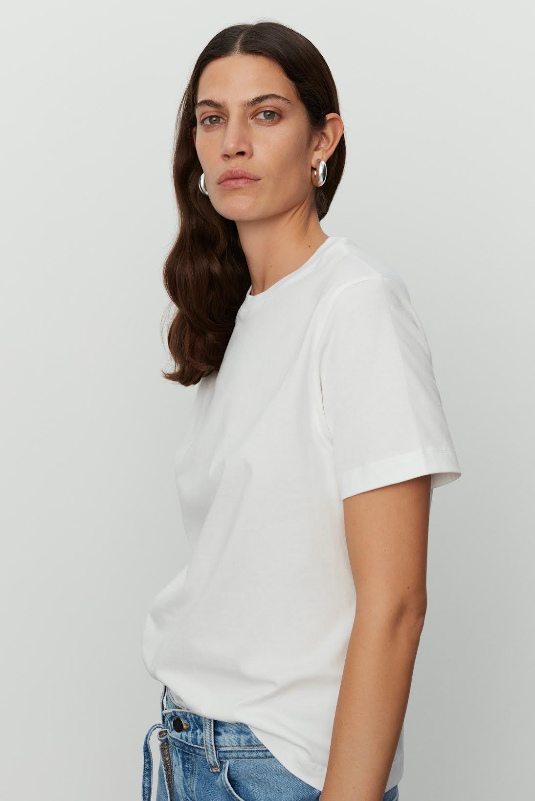 DAY BIRGER - Parry White Relaxed T-Shirt - 32 The Guild