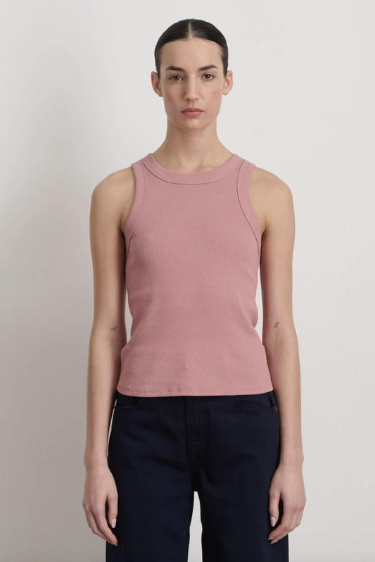 B Sides - Zinnia Overdye Rib Tank - Image 1 of 3