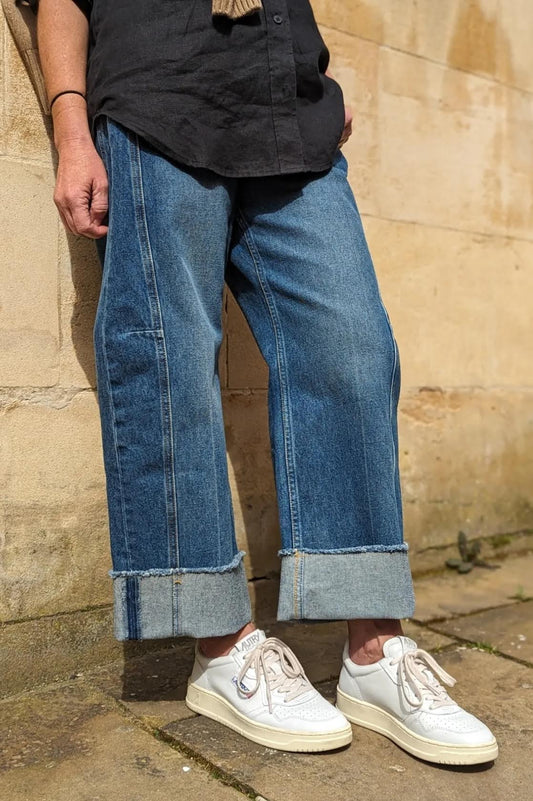 Relaxed Lasso Vista Blue Jeans