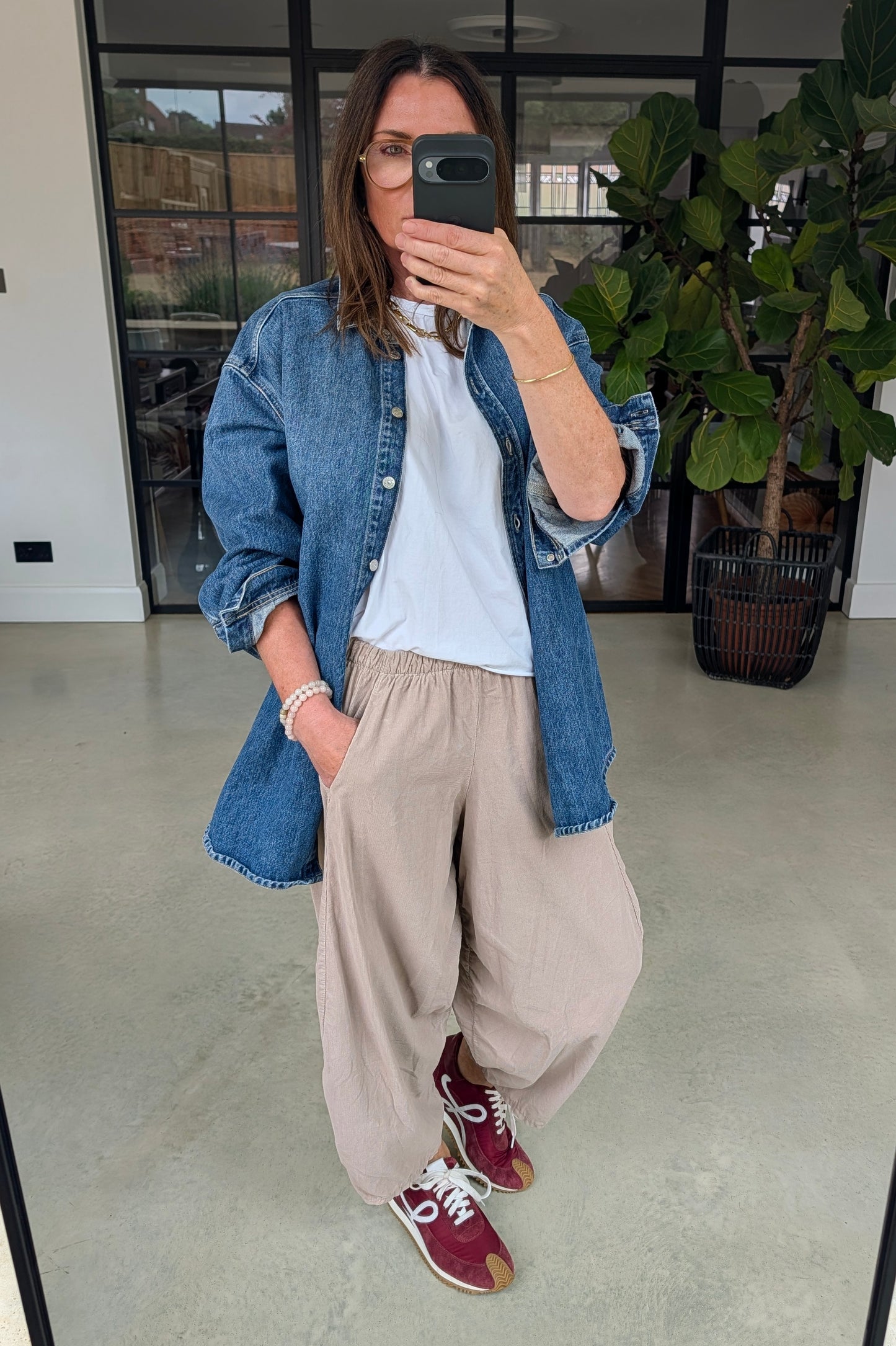 Baby Cord Barrel Pants