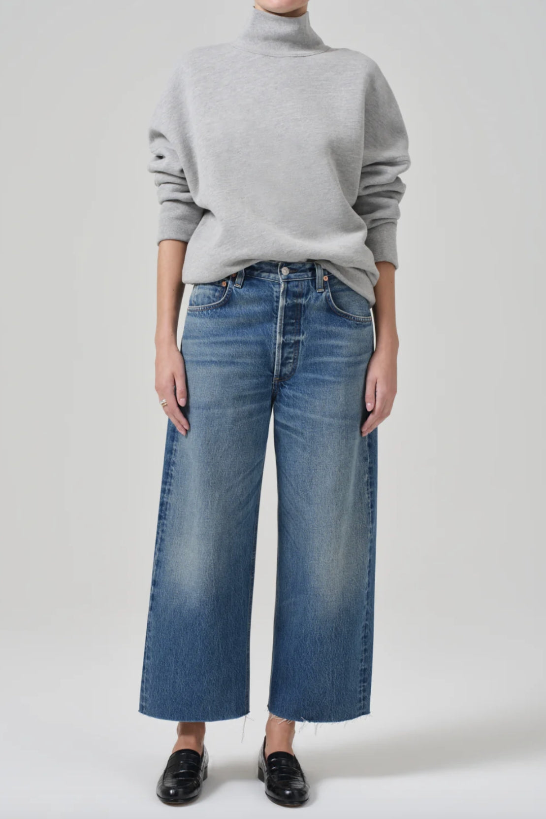 Ayla Dohen Raw Hem Jeans