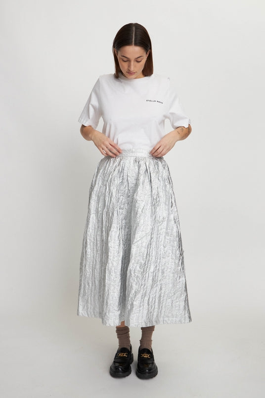 Silver Bomb Skirt