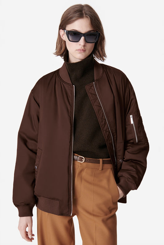 Canada Marron Bomber Jacket