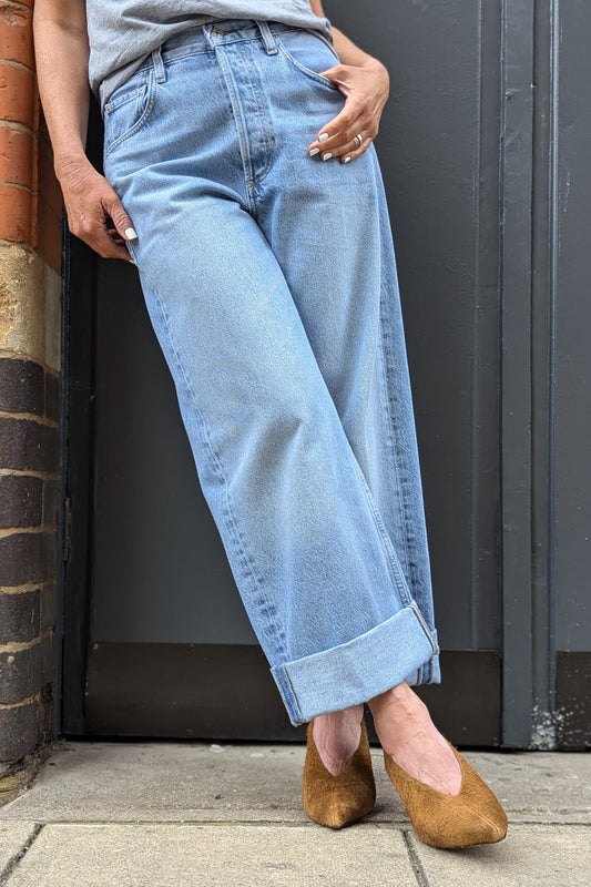 Ayla Baggy Gemini Cuffed Jeans