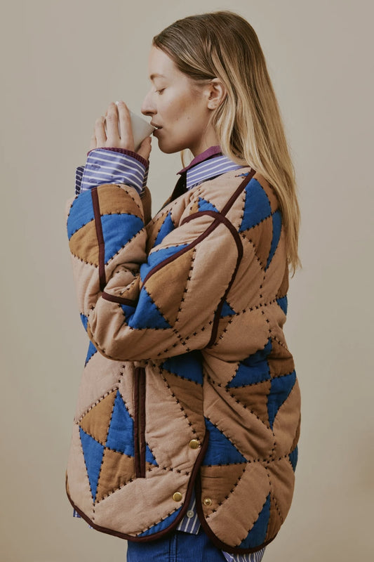 Vulca Losange Multi-Coloured Quilted Jacket