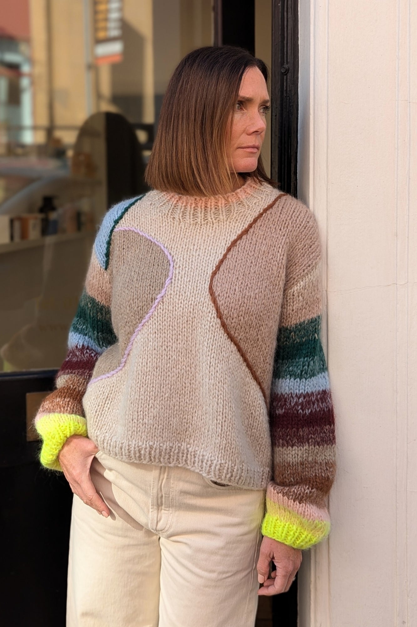 Genova Intarsia Knit Jumper