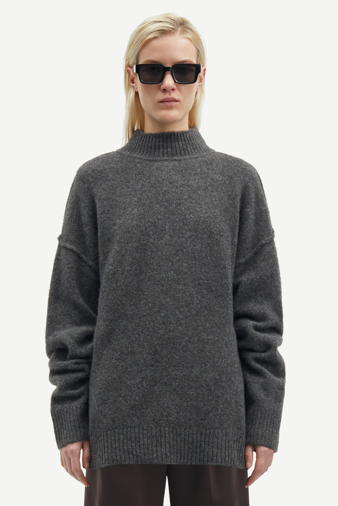 Saceleste Oyster Grey Jumper