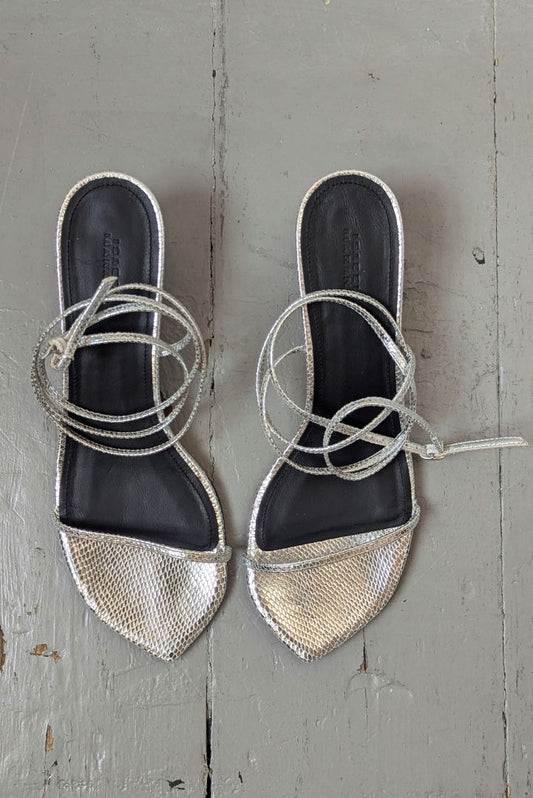 Isabel Marant Silver Aridee Sandals size 40