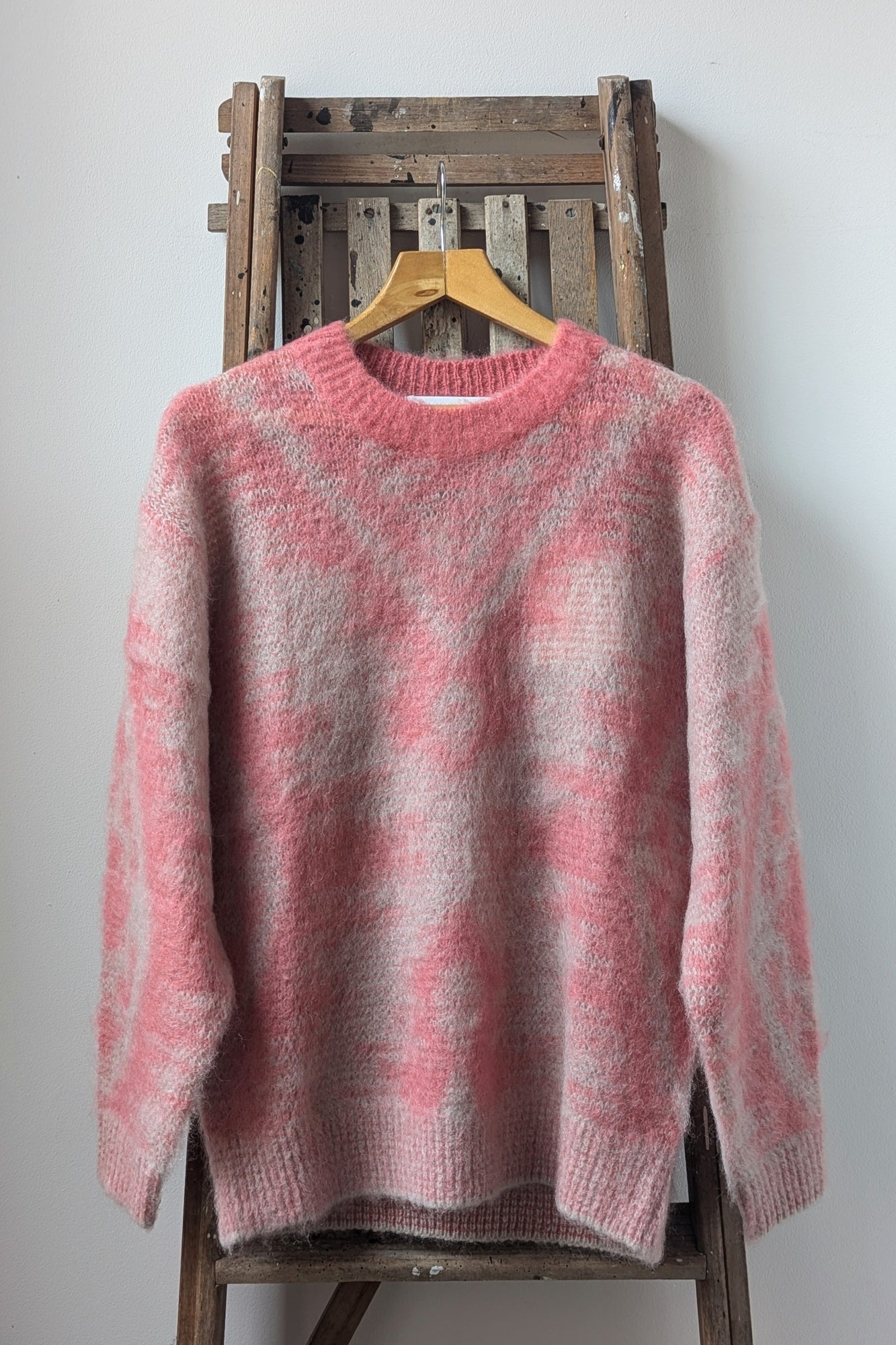 Fabia Oversized Pink Jumper