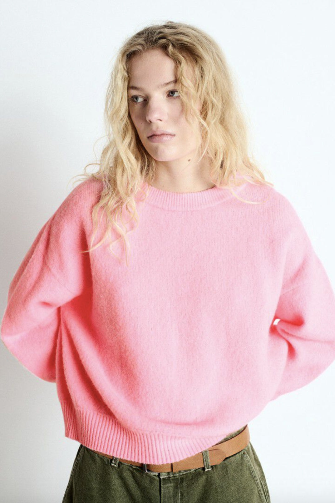 Vitow Pink Rose Melange Jumper