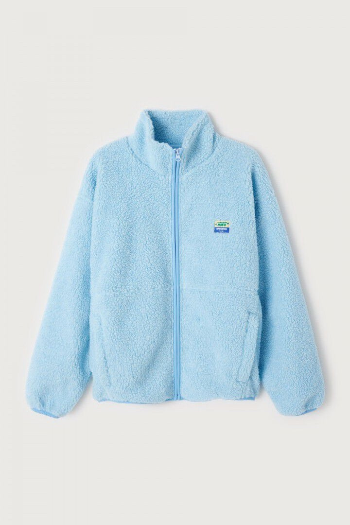 Hoktown Polar Blue Zip Fleece