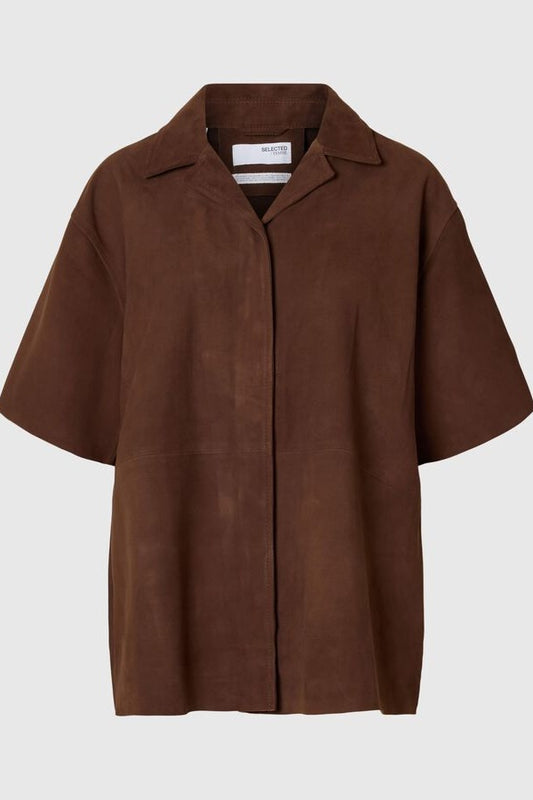 Sophie Suede Shirt