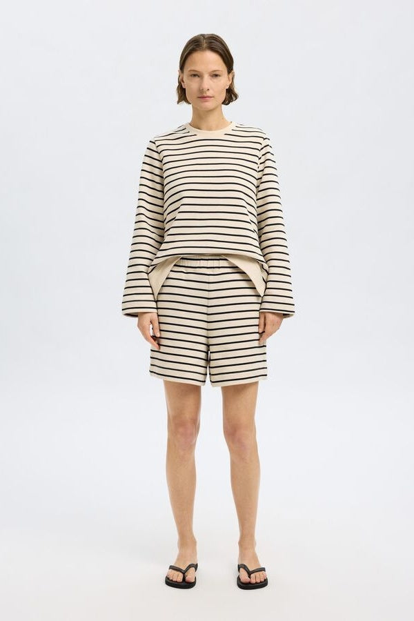 Slfelise Striped Shorts