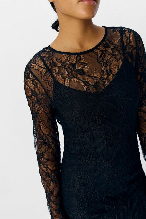 Black Lace Dress