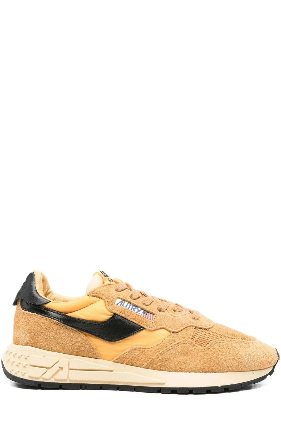 Reelwind Low Sneakers in Taffy Suede and Black