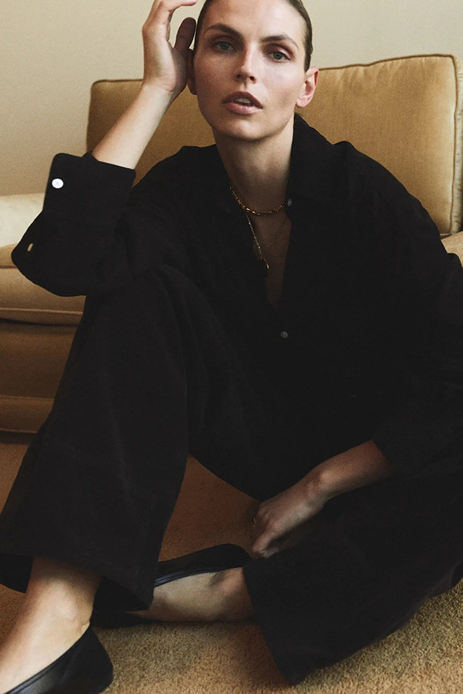 Kayla Cord Barrister Shirt