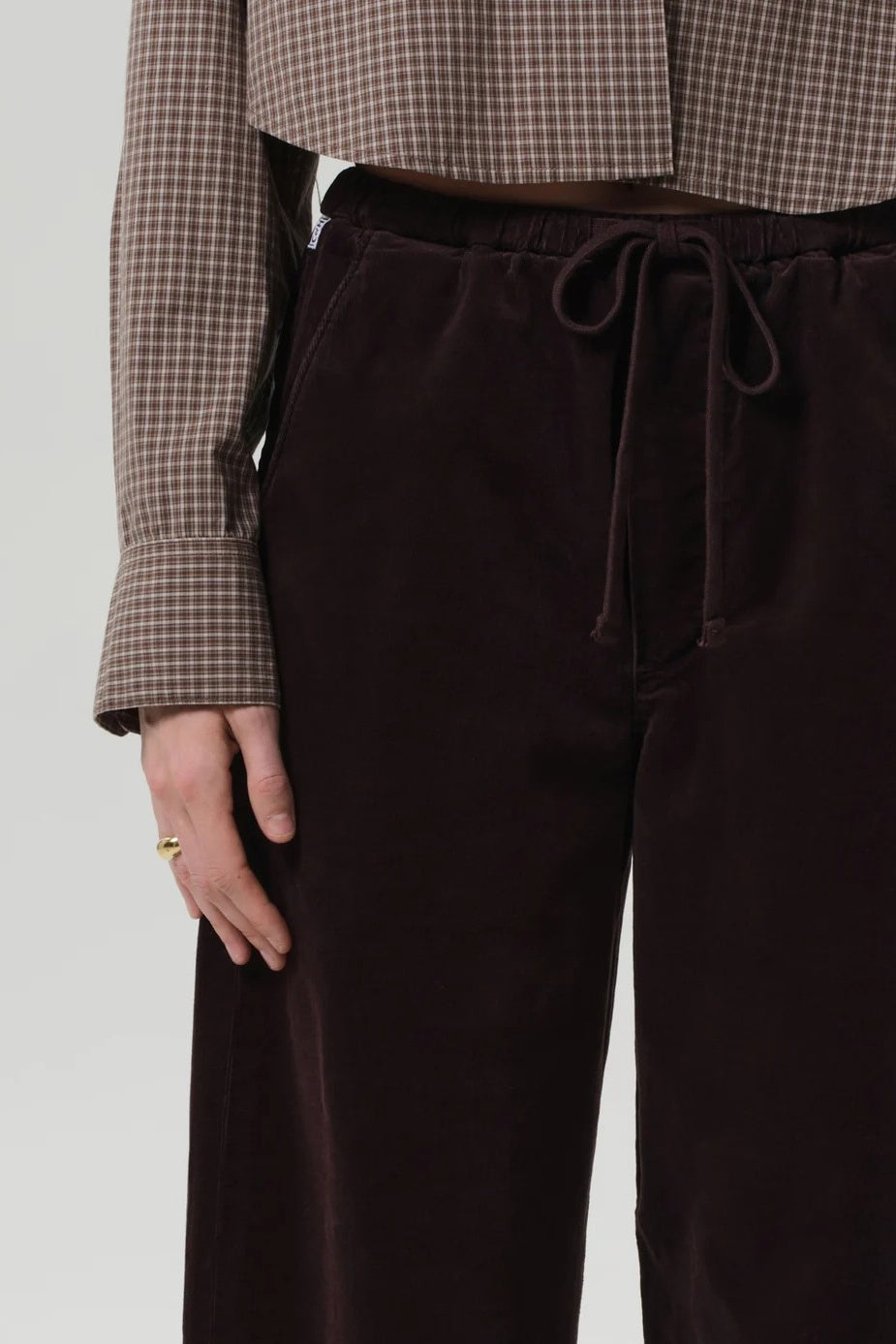 Aurora Pull On Cord Barrister Pants