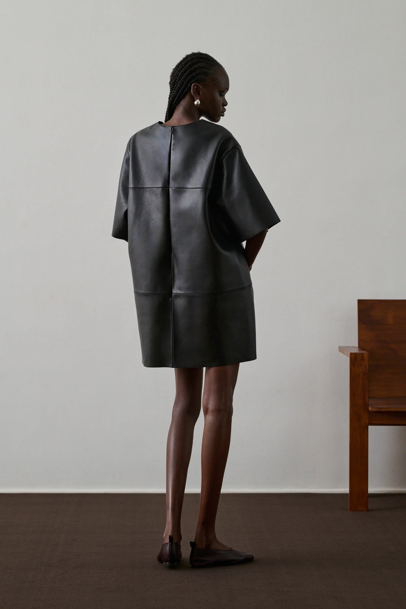 Gisele Leather Dress