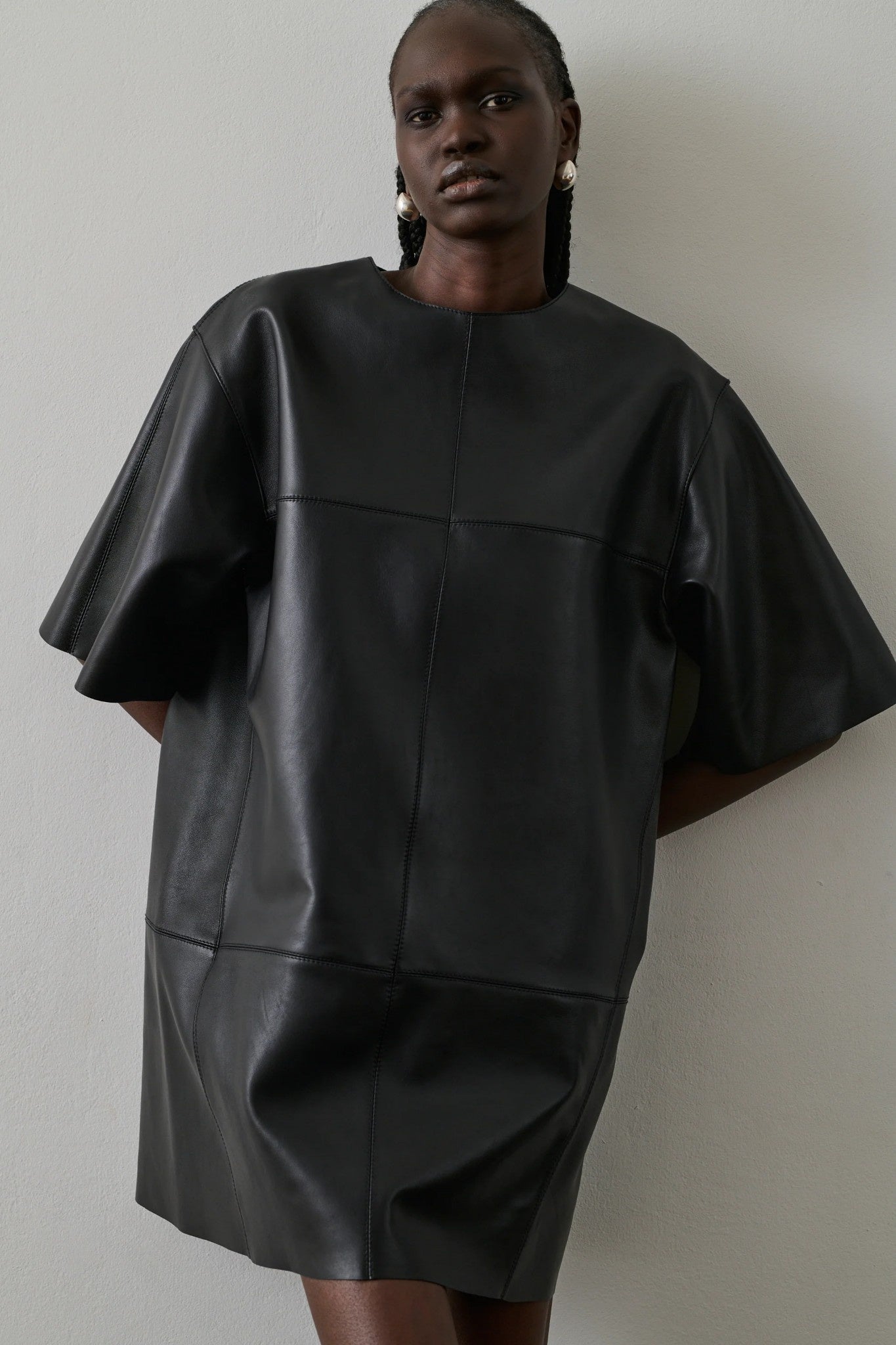 Gisele Leather Dress