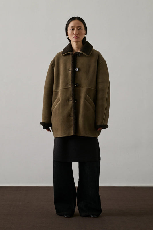 Breda Sheepskin Coat