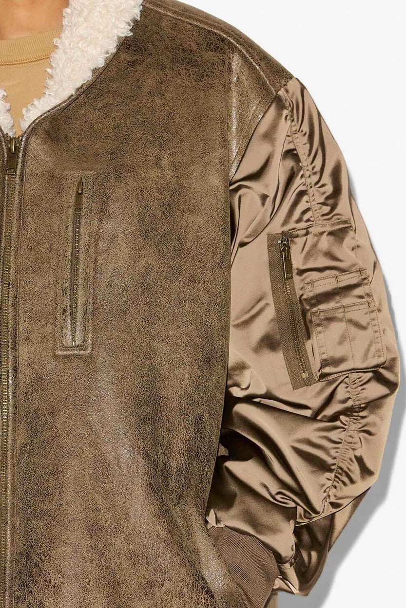 Evina Khaki Coat