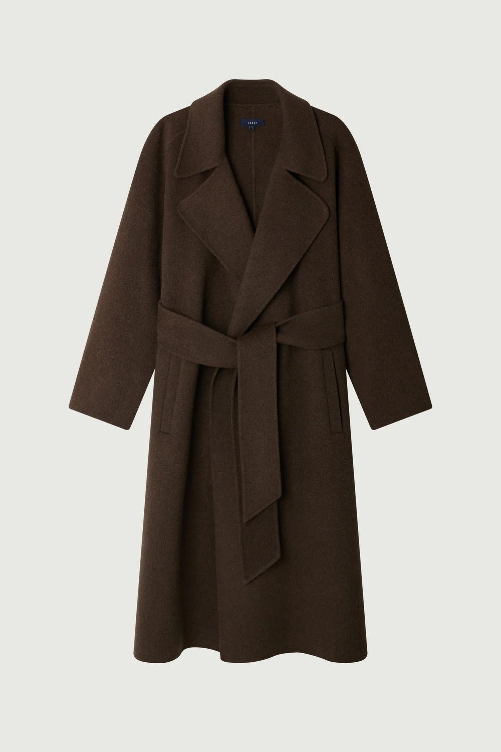 Harvard Double Faced Brown Coat