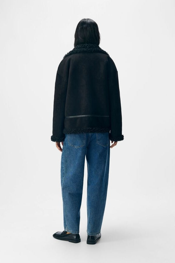 Objoaklyn Reversible Faux Shearling Jacket