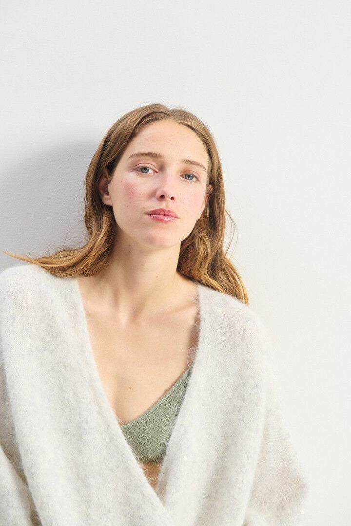 Nuny Polar Melange Cross Over Jumper