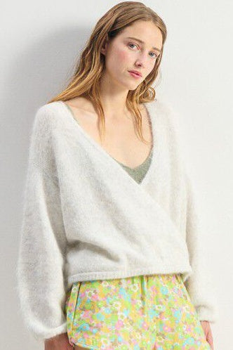 Nuny Polar Melange Cross Over Jumper