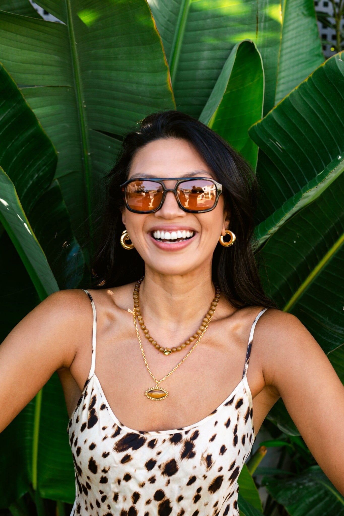 Tiger Eye Pendant Necklace