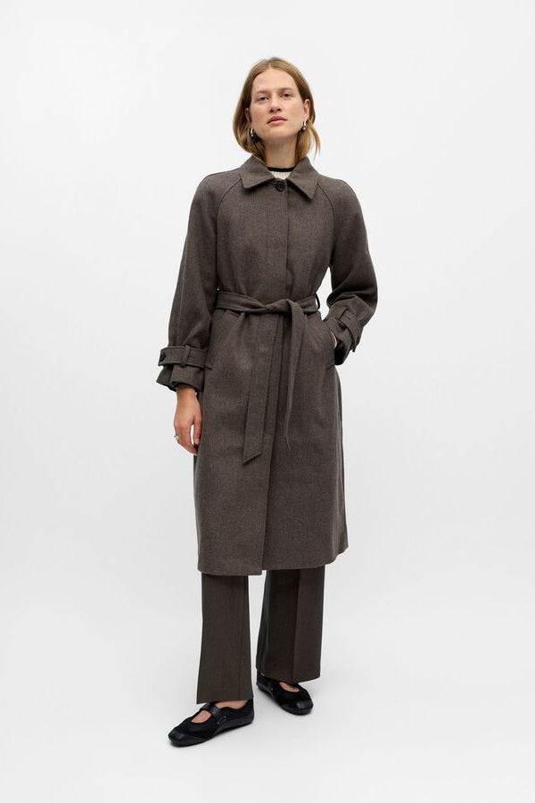 Objemma Wool Blend Coat
