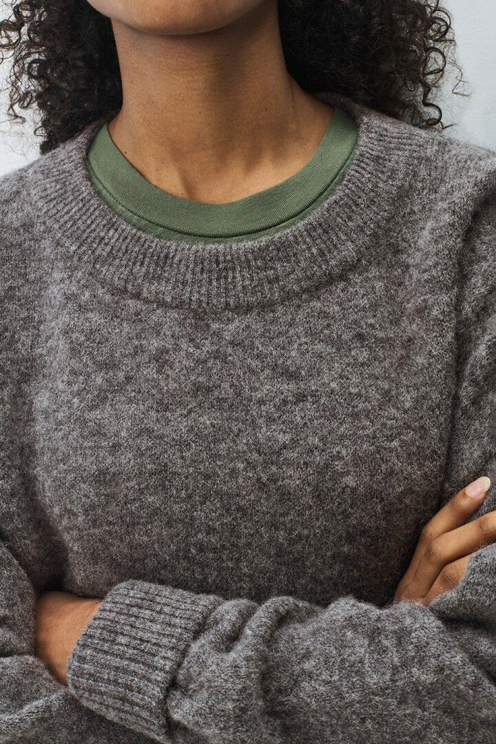 Vitow Steel Melange Jumper