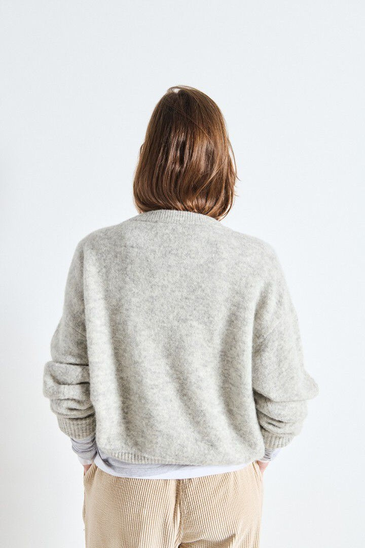 Vitow Light Grey Melange Jumper