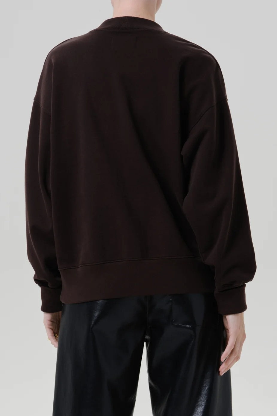 Chocolate Fleece Cardigan