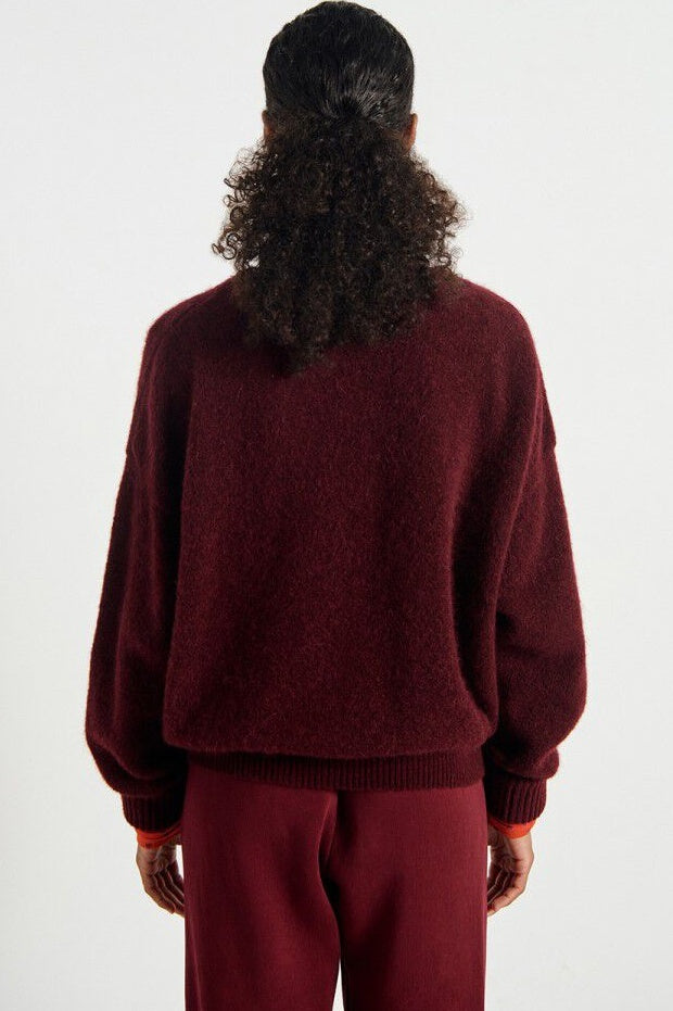 Vitow Burgundy Jumper