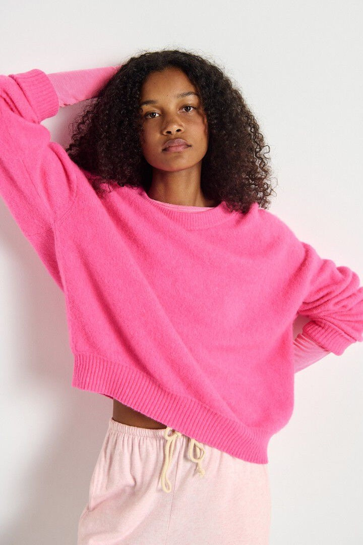 Vitow Fluro Rose Jumper
